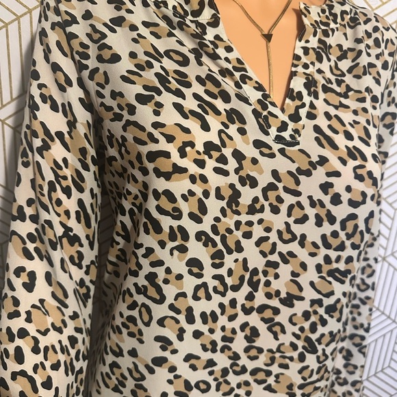 Leopard Print Women's Top - Picture 2 of 5